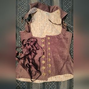 Damsel in this Dress Handmade Underbust Steel Corset